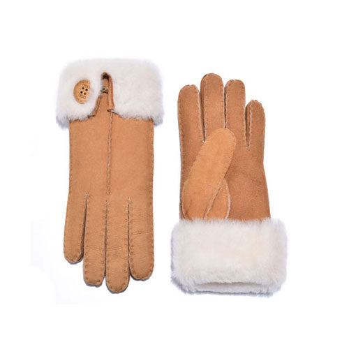 Auzland Ladies Button Gloves