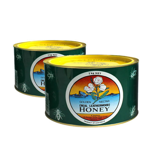 Golden Nectar Leatherwood Honey 2kg