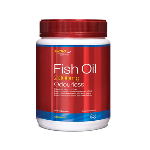 Microgenics Fish Oil Odourless 2000