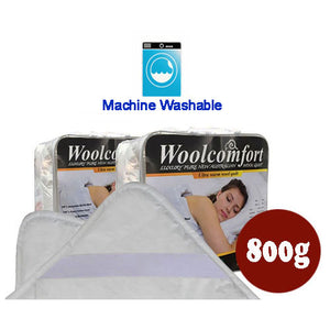 Woolcomfort Machine Washable Wool Pad 800 GSM